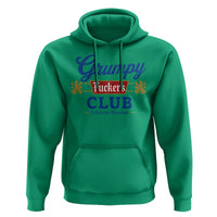 Grumpy Fuckers Club Lifetime Member Hoodie Sarcastic Gag Gift Birthday Husband Dad Fathers Day