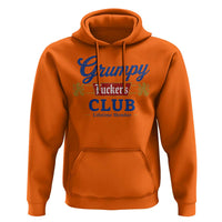 Grumpy Fuckers Club Lifetime Member Hoodie Sarcastic Gag Gift Birthday Husband Dad Fathers Day
