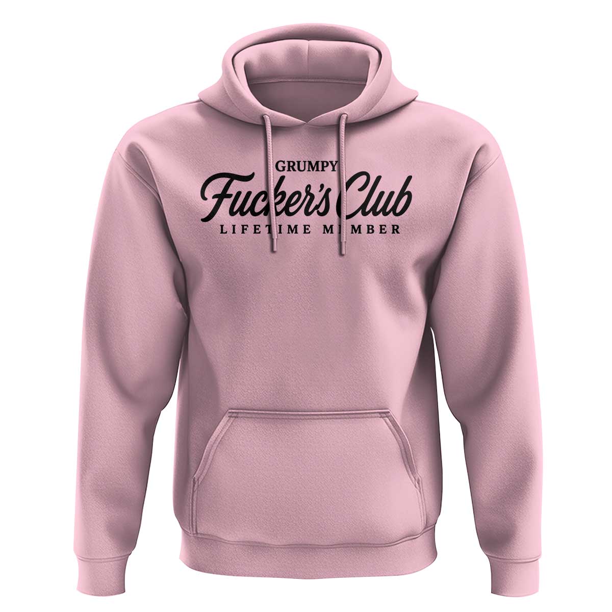 Vintage Grumpy Fuckers Club Lifetime Member Hoodie Gag Gift Birthday Husband Dad Fathers Day
