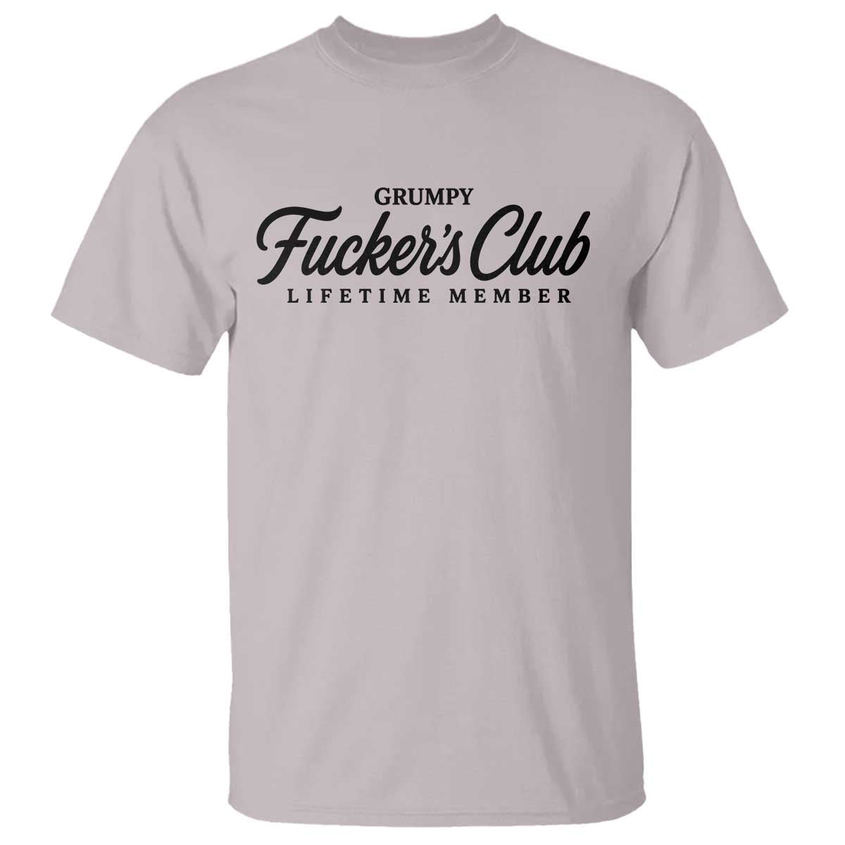 Vintage Grumpy Fuckers Club Lifetime Member T Shirt Gag Gift Birthday Husband Dad Fathers Day