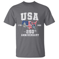 250th Anniversary USA T Shirt 4th of July America US Flag Patriotic 250 Years American Flag