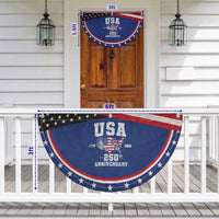 250th Anniversary USA Patriotic Fan Flag 4th of July America US Flag 250 Years American Flag