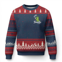 Funny Uncle Ugly Christmas Sweater Cool Funcles Club Funcle Alligator