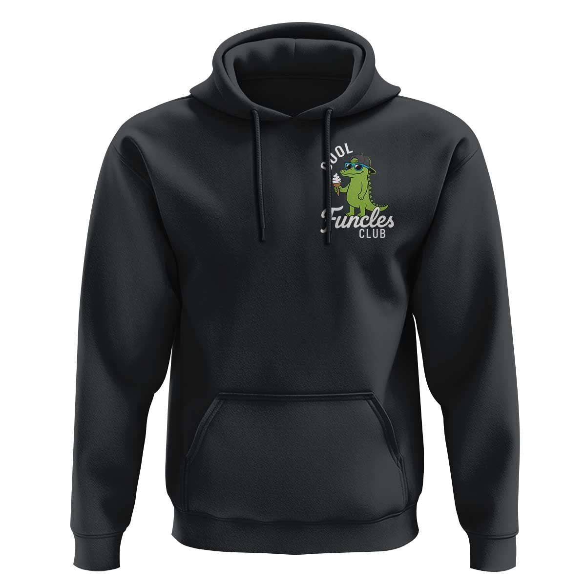 Funny Uncle Hoodie Cool Funcles Club Funcle Alligator