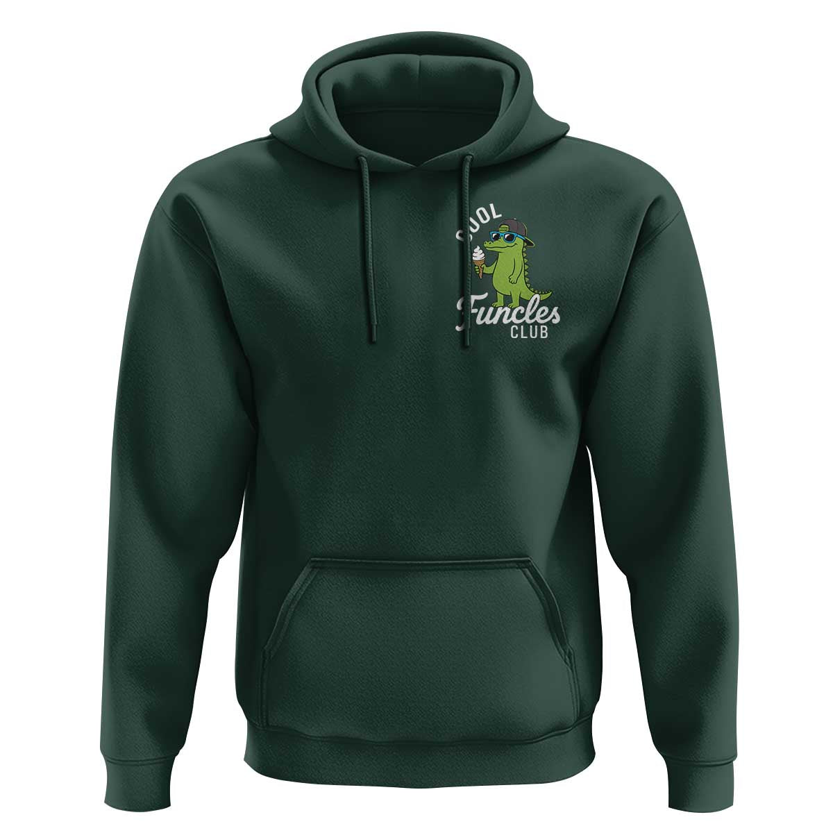 Funny Uncle Hoodie Cool Funcles Club Funcle Alligator
