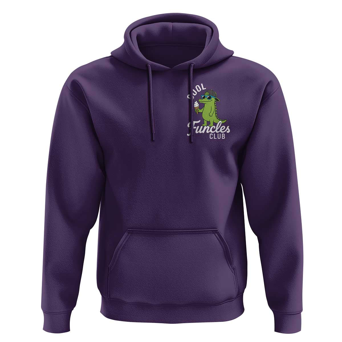 Funny Uncle Hoodie Cool Funcles Club Funcle Alligator
