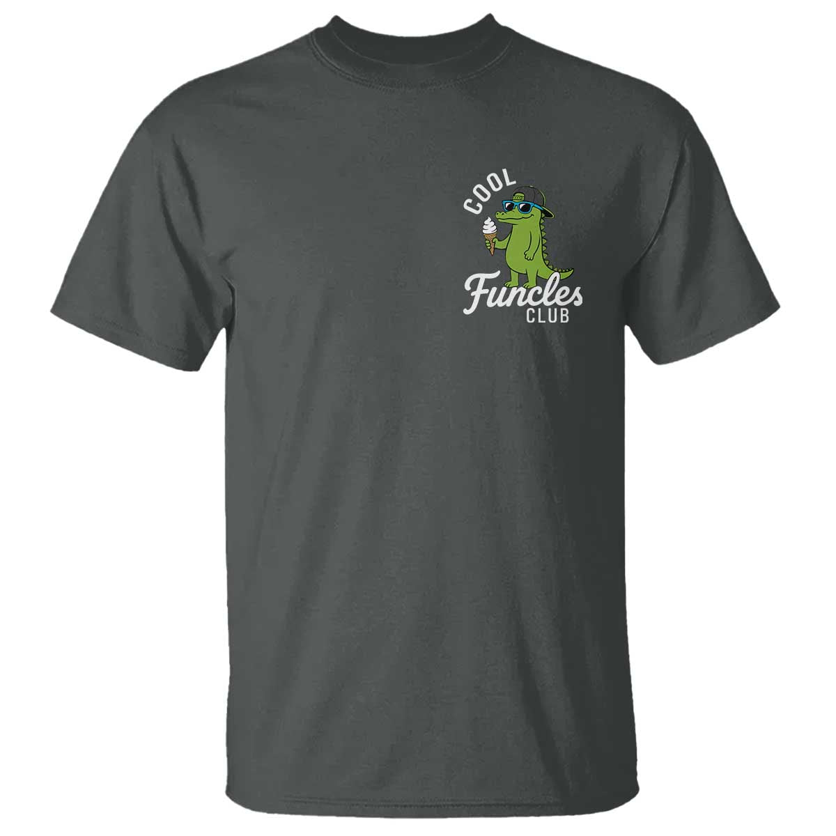 Funny Uncle T Shirt Cool Funcles Club Funcle Alligator