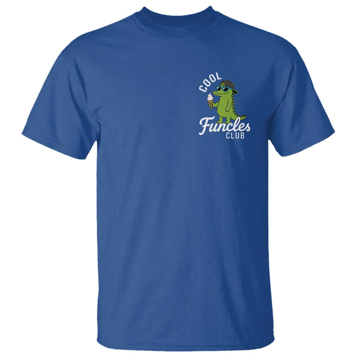 Funny Uncle T Shirt Cool Funcles Club Funcle Alligator