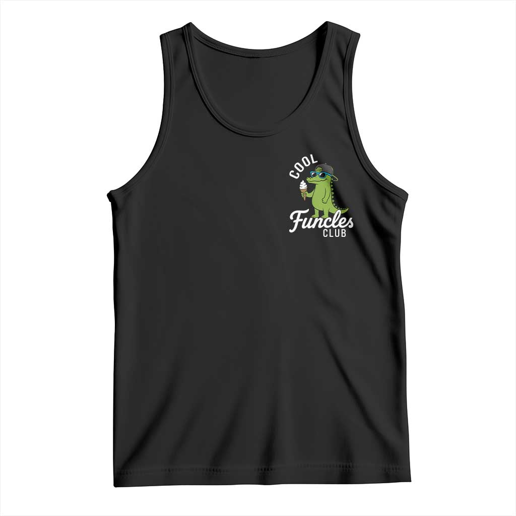 Funny Uncle Tank Top Cool Funcles Club Funcle Alligator