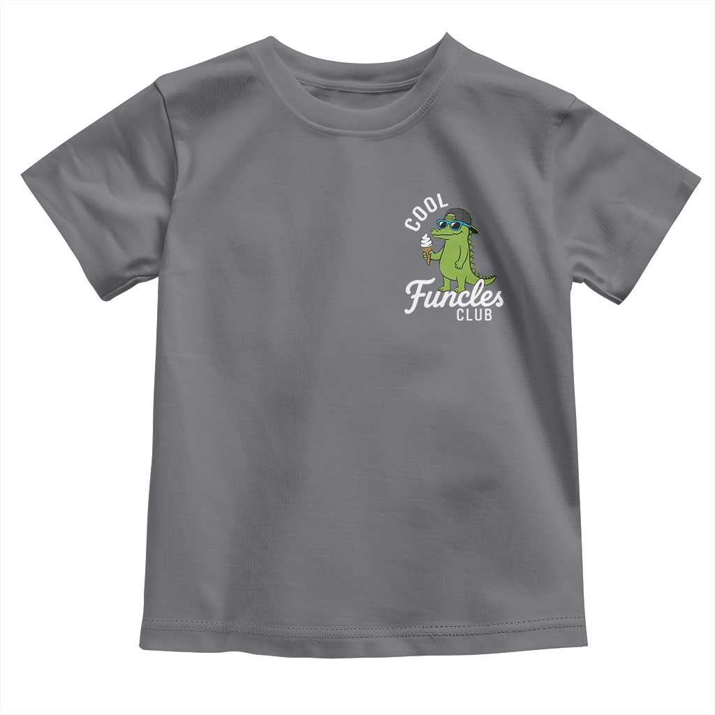 Funny Uncle Toddler T Shirt Cool Funcles Club Funcle Alligator