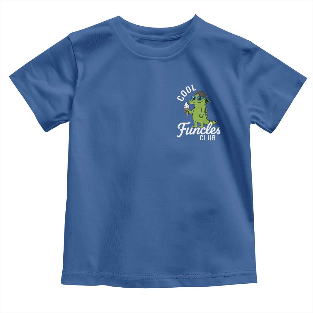 Funny Uncle Toddler T Shirt Cool Funcles Club Funcle Alligator