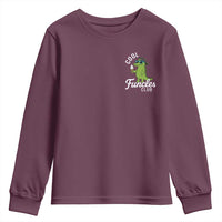 Funny Uncle Youth Sweatshirt Cool Funcles Club Funcle Alligator