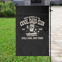 Cool Dads Club Garden Flag Retro Skater Fatherhood Still Cool Just Tired Funny Dad Gifts