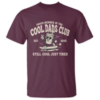 Cool Dads Club T Shirt Retro Skater Fatherhood Still Cool Just Tired Funny Dad Gifts