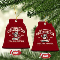 Cool Uncles Club Ceramic Ornament Retro Skater Uncle Still Cool Just Tired