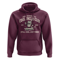 Cool Uncles Club Hoodie Retro Skater Uncle Still Cool Just Tired
