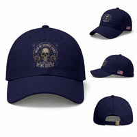 Addiction Recovery Baseball Cap When We Recover Loudly Vintage Skull Graphic