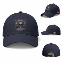 Addiction Recovery Baseball Cap When We Recover Loudly Vintage Skull Graphic
