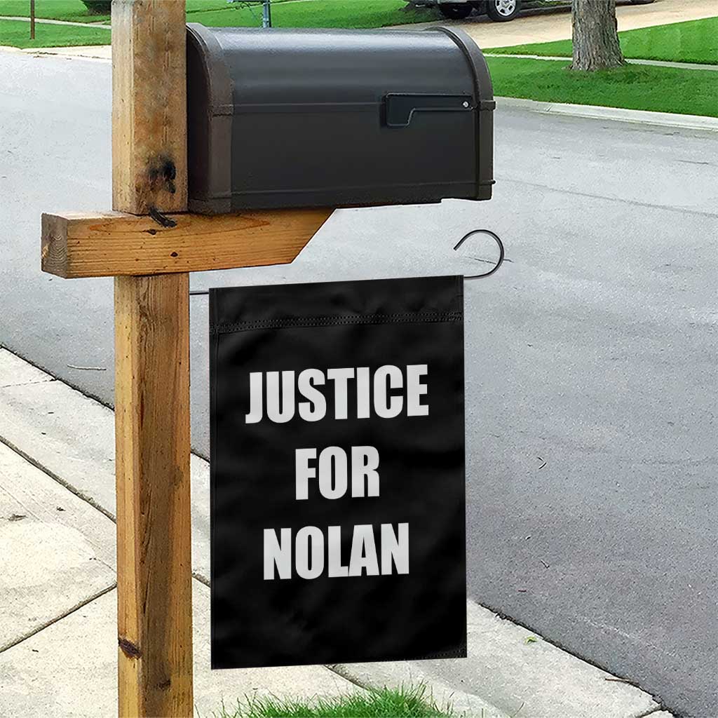 Justice for Nolan Garden Flag Support and Rememberence Memorial