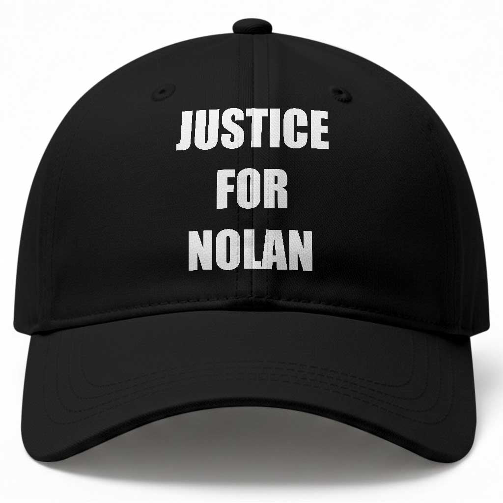 Justice for Nolan Baseball Cap Support and Rememberence Memorial