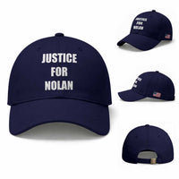 Justice for Nolan Baseball Cap Support and Rememberence Memorial
