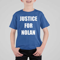 Justice for Nolan T Shirt For Kid Support and Rememberence Memorial