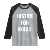 Justice for Nolan Raglan Shirt Support and Rememberence Memorial