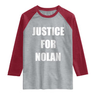 Justice for Nolan Raglan Shirt Support and Rememberence Memorial