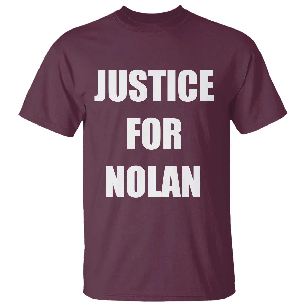 Justice for Nolan T Shirt Support and Rememberence Memorial