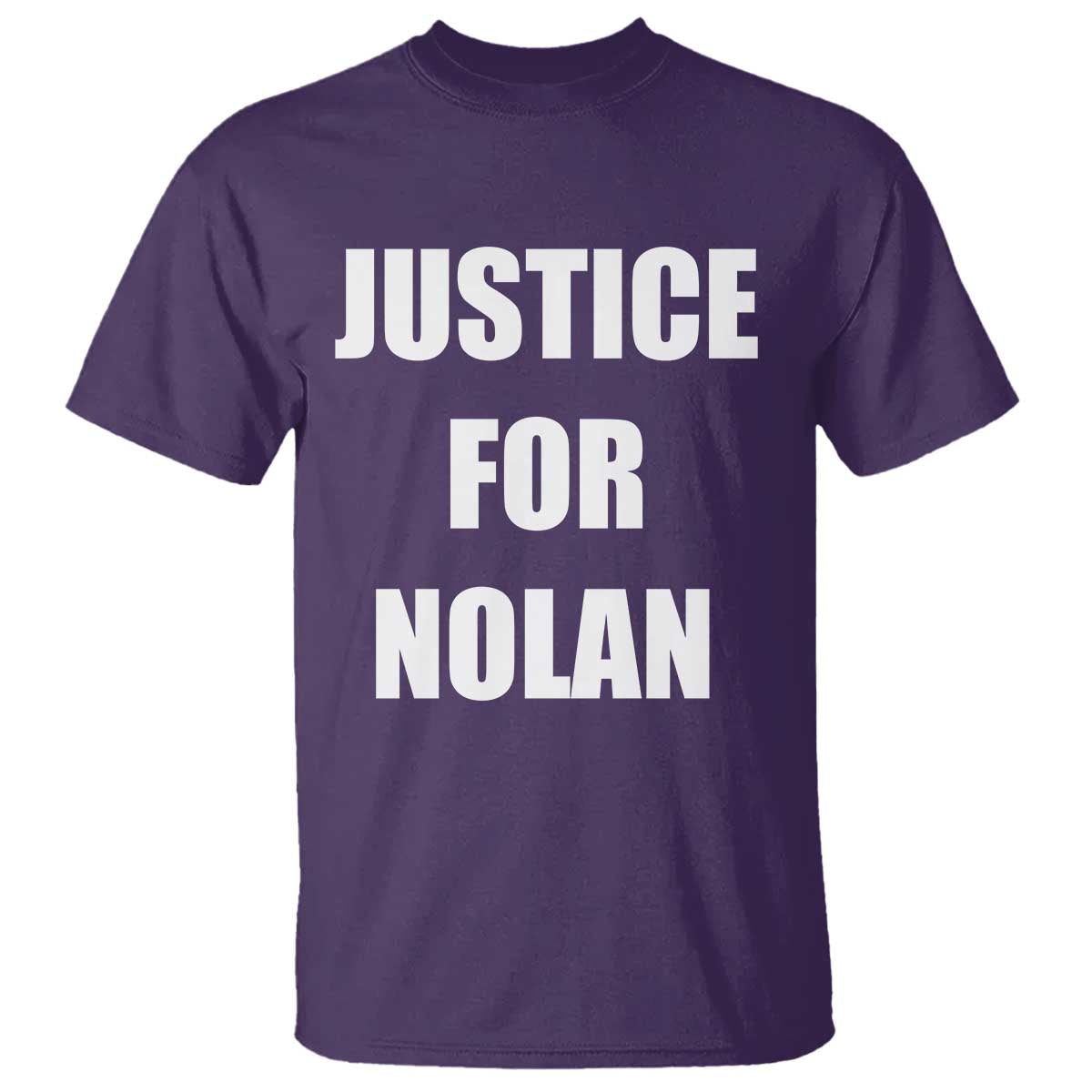 Justice for Nolan T Shirt Support and Rememberence Memorial
