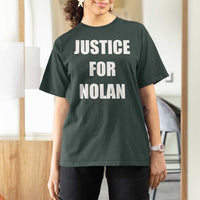 Justice for Nolan T Shirt For Women Support and Rememberence Memorial