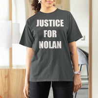 Justice for Nolan T Shirt For Women Support and Rememberence Memorial
