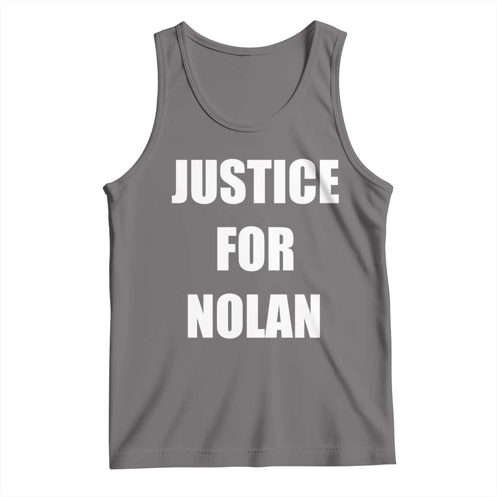 Justice for Nolan Tank Top Support and Rememberence Memorial