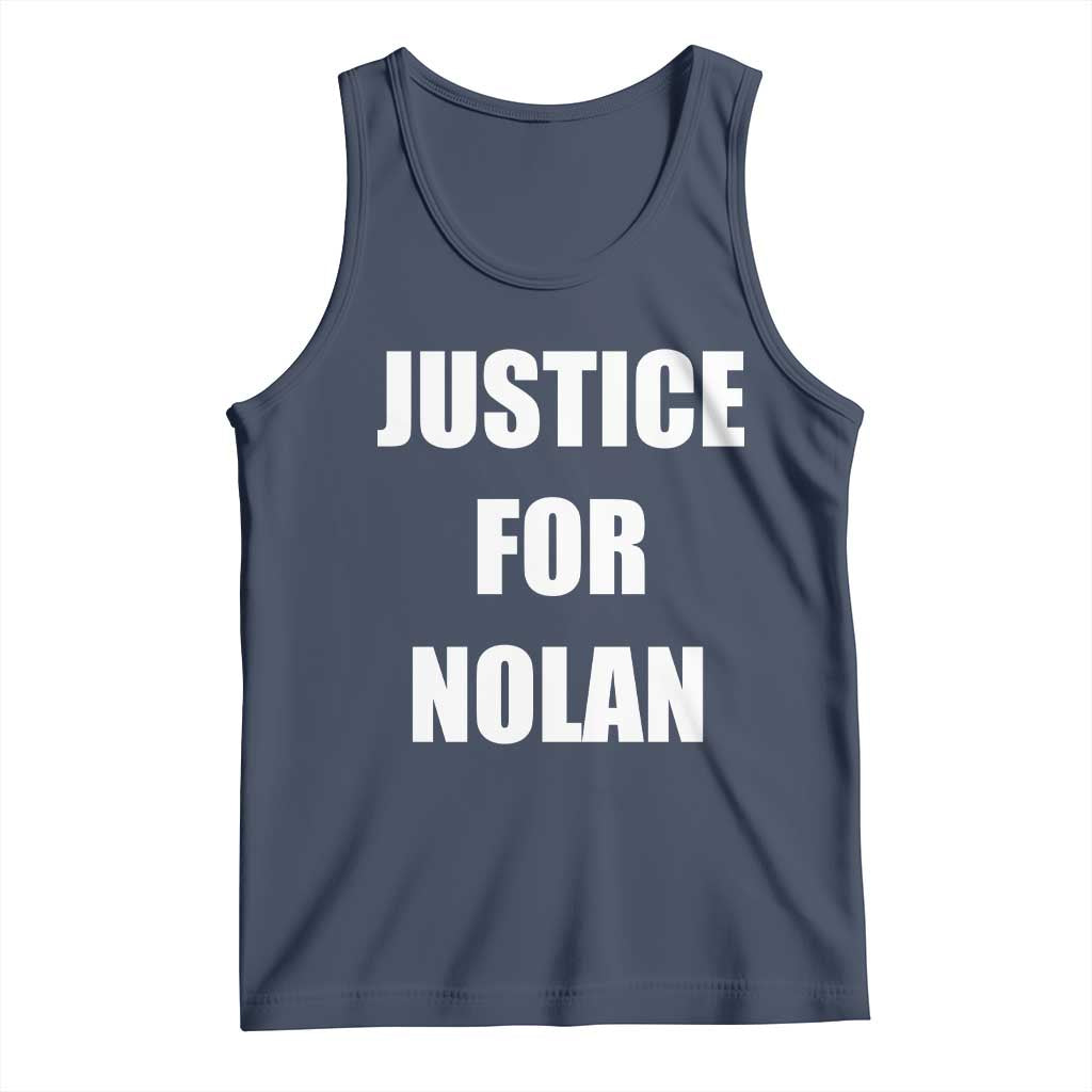 Justice for Nolan Tank Top Support and Rememberence Memorial