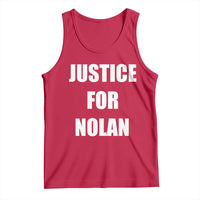 Justice for Nolan Tank Top Support and Rememberence Memorial