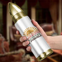 Recovery Sobriety Bullet Tumbler Sober Life Believes Recovery is Possible Hippie Vintage Graphic