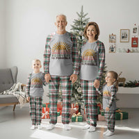 Recovery Sobriety Plaid Pajama Set Sober Life Believes Recovery is Possible Hippie Vintage Graphic