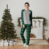 Be The Reason Someone Believes Recovery Is Possible Graphic Plaid Pajama Set
