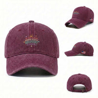Be The Reason Someone Believes Recovery Is Possible Graphic Washed Cotton Baseball Cap Groovy Graphic