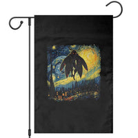 Mothman Garden Flag Starry Night Van Gogh Cryptid Lover - Wonder Print Shop
