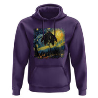 Mothman Hoodie Starry Night Van Gogh Cryptid Lover - Wonder Print Shop