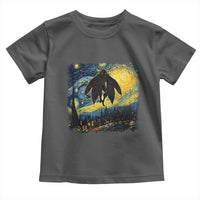 Mothman Toddler T Shirt Starry Night Van Gogh Cryptid Lover - Wonder Print Shop