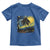 Mothman Toddler T Shirt Starry Night Van Gogh Cryptid Lover - Wonder Print Shop