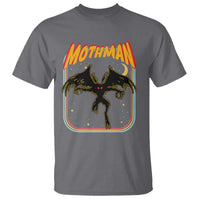 Retro Mothman T Shirt Vintage Comicbook Style Cryptid Lore Cryptozoology - Wonder Print Shop