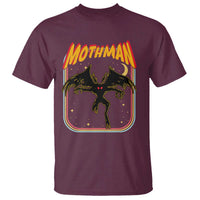 Retro Mothman T Shirt Vintage Comicbook Style Cryptid Lore Cryptozoology - Wonder Print Shop