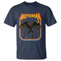 Retro Mothman T Shirt Vintage Comicbook Style Cryptid Lore Cryptozoology - Wonder Print Shop