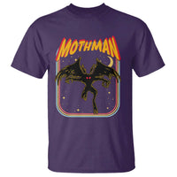 Retro Mothman T Shirt Vintage Comicbook Style Cryptid Lore Cryptozoology - Wonder Print Shop
