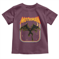 Retro Mothman Toddler T Shirt Vintage Comicbook Style Cryptid Lore Cryptozoology - Wonder Print Shop
