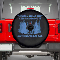 Funny Mothman Fat Ass Spare Tire Cover Vintage Cryptid Funny Moth Man Meme - Wonder Print Shop