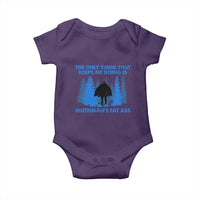 Funny Mothman Fat Ass Baby Onesie Vintage Cryptid Funny Moth Man Meme - Wonder Print Shop
